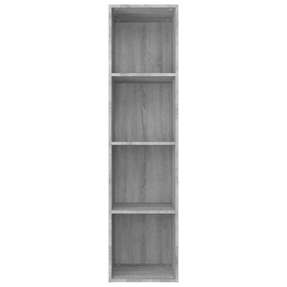 Book Cabinet/TV Cabinet Grey Sonoma 36x30x143 cm Engineered Wood