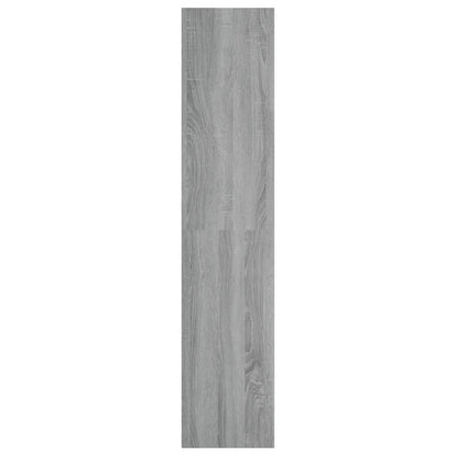 Book Cabinet/TV Cabinet Grey Sonoma 36x30x143 cm Engineered Wood