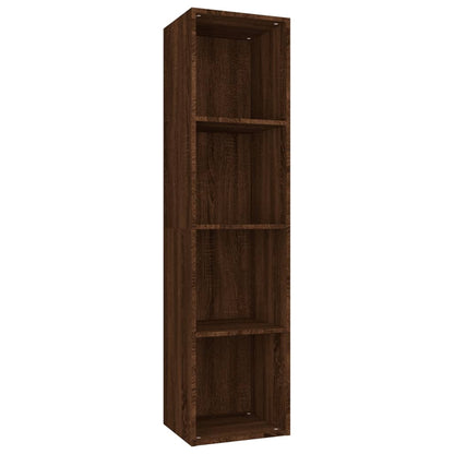 Book Cabinet/TV Cabinet Brown Oak 36x30x143 cm Engineered Wood