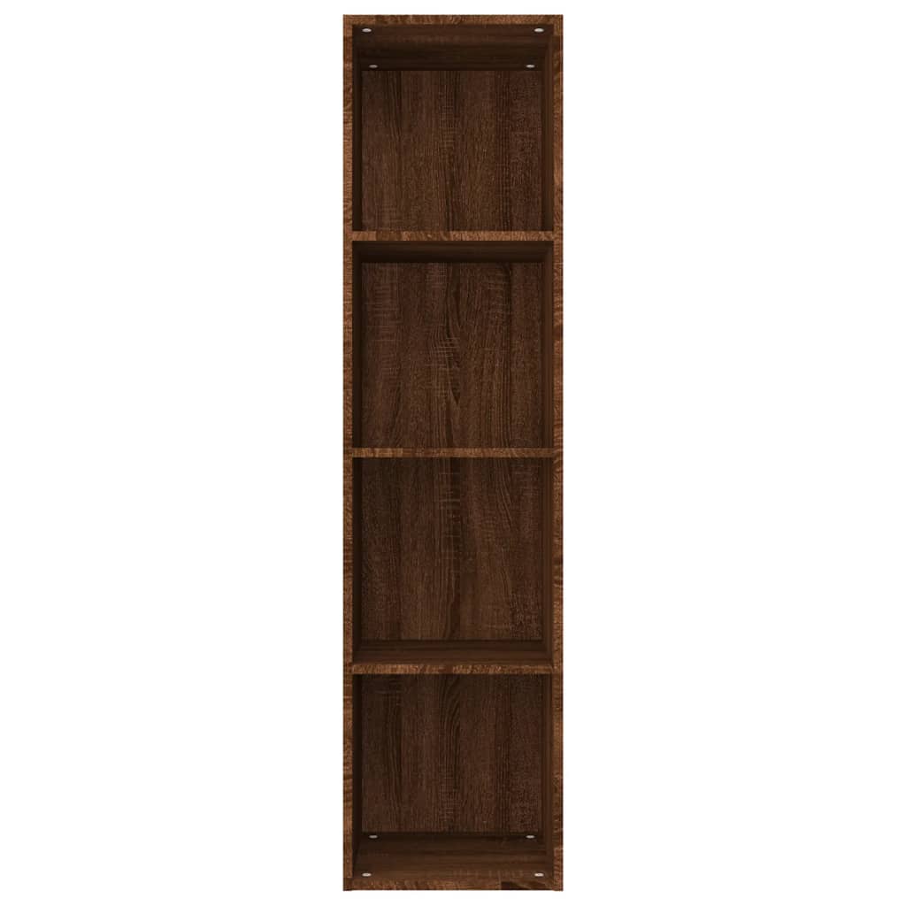 Book Cabinet/TV Cabinet Brown Oak 36x30x143 cm Engineered Wood