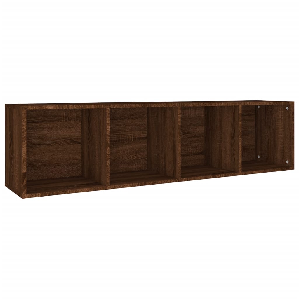 Book Cabinet/TV Cabinet Brown Oak 36x30x143 cm Engineered Wood