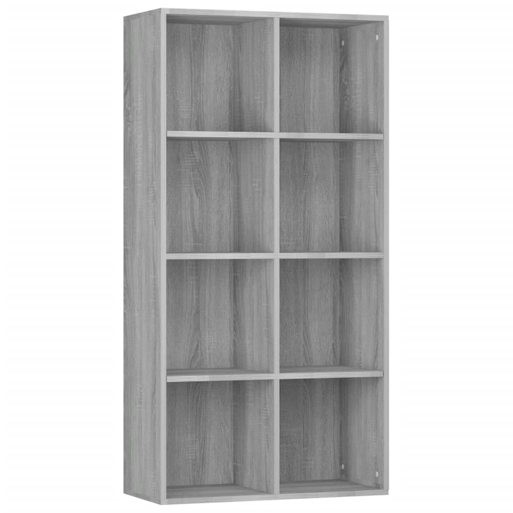 Book Cabinet/Sideboard Grey Sonoma 66x30x130 cm Engineered Wood