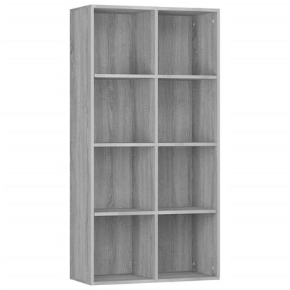 Book Cabinet/Sideboard Grey Sonoma 66x30x130 cm Engineered Wood