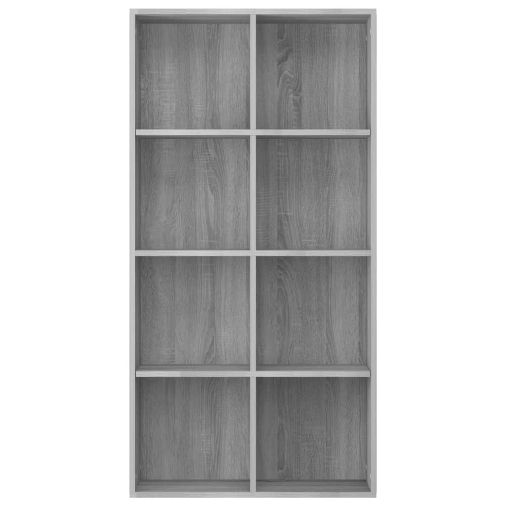 Book Cabinet/Sideboard Grey Sonoma 66x30x130 cm Engineered Wood