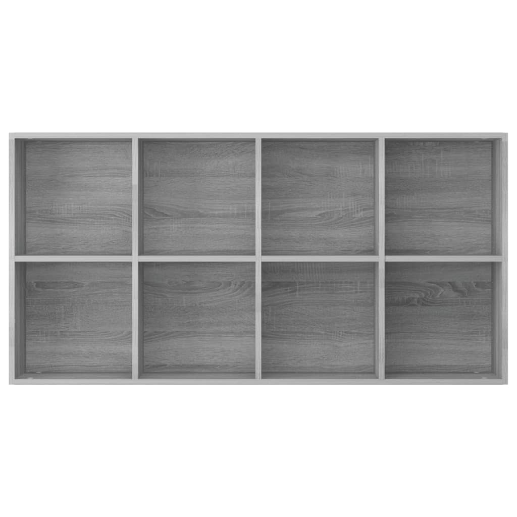 Book Cabinet/Sideboard Grey Sonoma 66x30x130 cm Engineered Wood