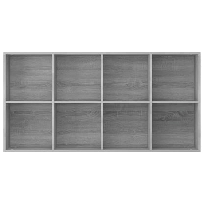 Book Cabinet/Sideboard Grey Sonoma 66x30x130 cm Engineered Wood