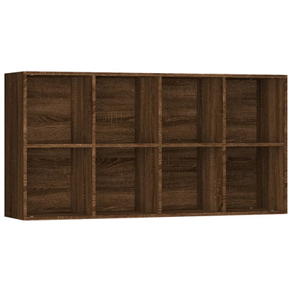 Book Cabinet/Sideboard Brown Oak 66x30x130 cm Engineered Wood