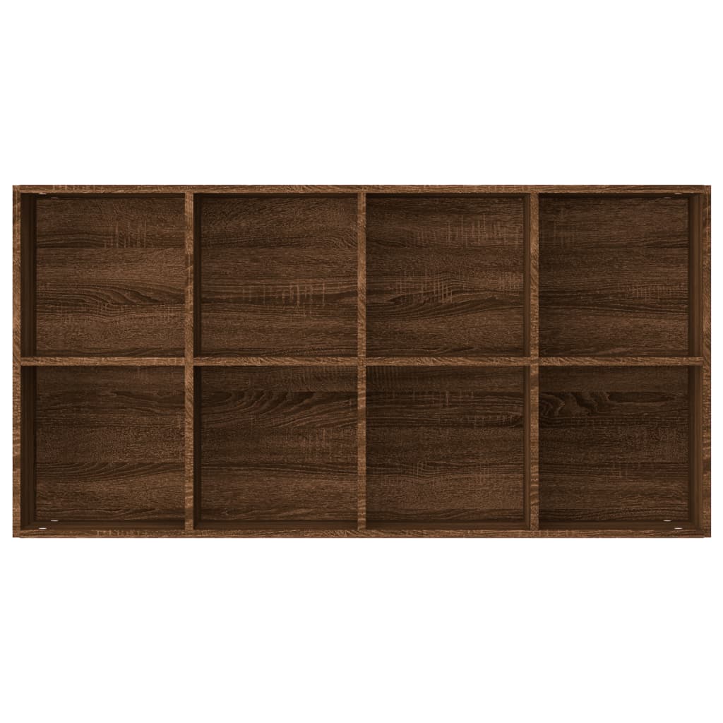 Book Cabinet/Sideboard Brown Oak 66x30x130 cm Engineered Wood