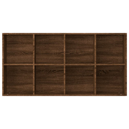 Book Cabinet/Sideboard Brown Oak 66x30x130 cm Engineered Wood