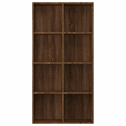 Book Cabinet/Sideboard Brown Oak 66x30x130 cm Engineered Wood