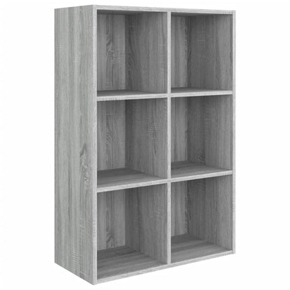 Book Cabinet/Sideboard Grey Sonoma 66x30x98 cm Engineered Wood