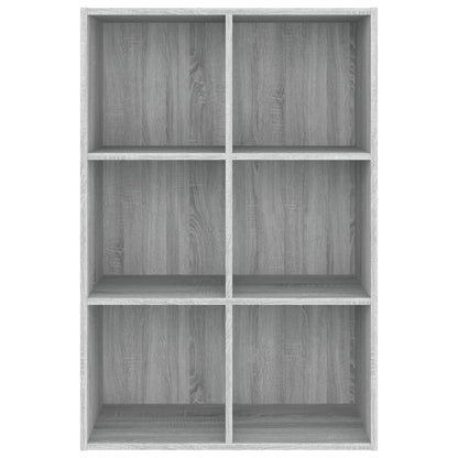 Book Cabinet/Sideboard Grey Sonoma 66x30x98 cm Engineered Wood