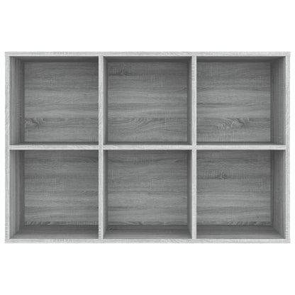 Book Cabinet/Sideboard Grey Sonoma 66x30x98 cm Engineered Wood