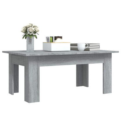 Coffee Table Grey Sonoma 100x60x42 cm Engineered Wood