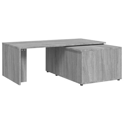 Coffee Table Grey Sonoma 150x50x35 cm Engineered Wood