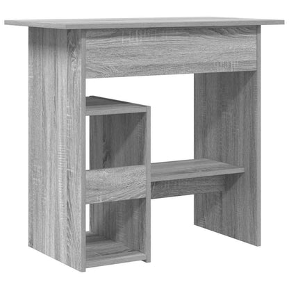 Desk Grey Sonoma 80x45x74 cm Engineered Wood