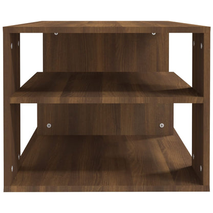 Coffee Table Brown Oak 100x50x40 cm Engineered Wood