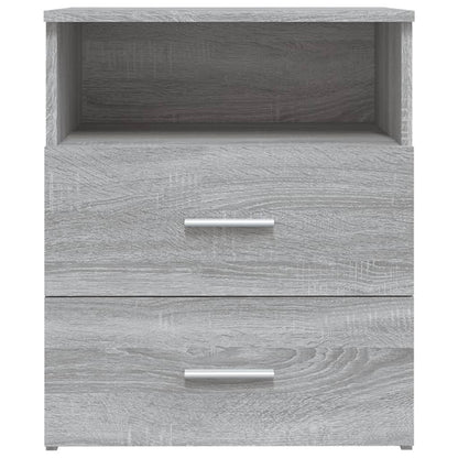 Bed Cabinet Grey Sonoma 50x32x60 cm