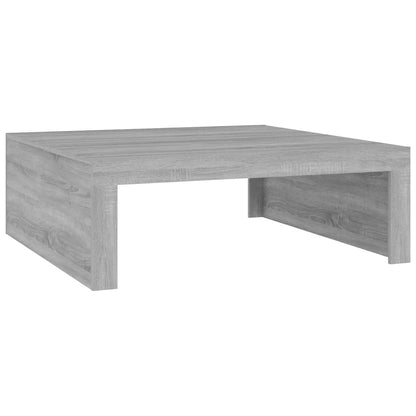 Coffee Table Grey Sonoma 100x100x35 cm Engineered Wood