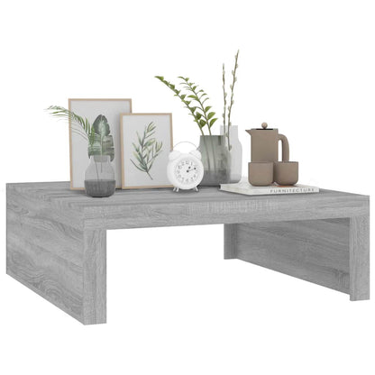 Coffee Table Grey Sonoma 100x100x35 cm Engineered Wood