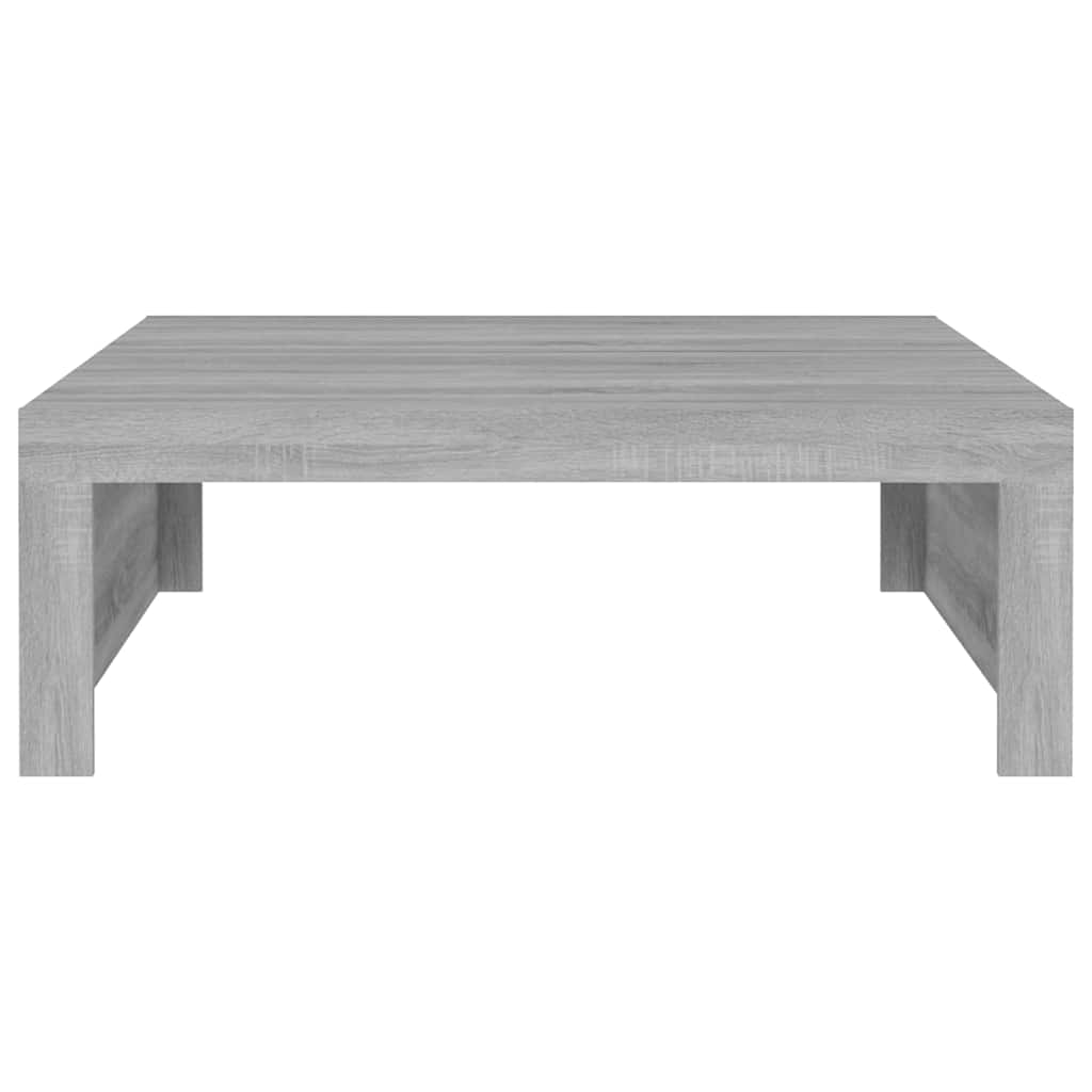 Coffee Table Grey Sonoma 100x100x35 cm Engineered Wood