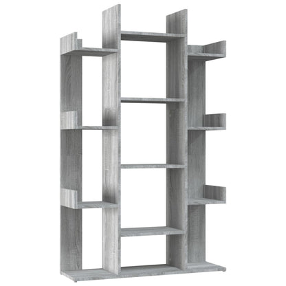 Book Cabinet Grey Sonoma 86x25.5x140 cm Engineered Wood