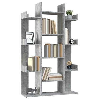 Book Cabinet Grey Sonoma 86x25.5x140 cm Engineered Wood