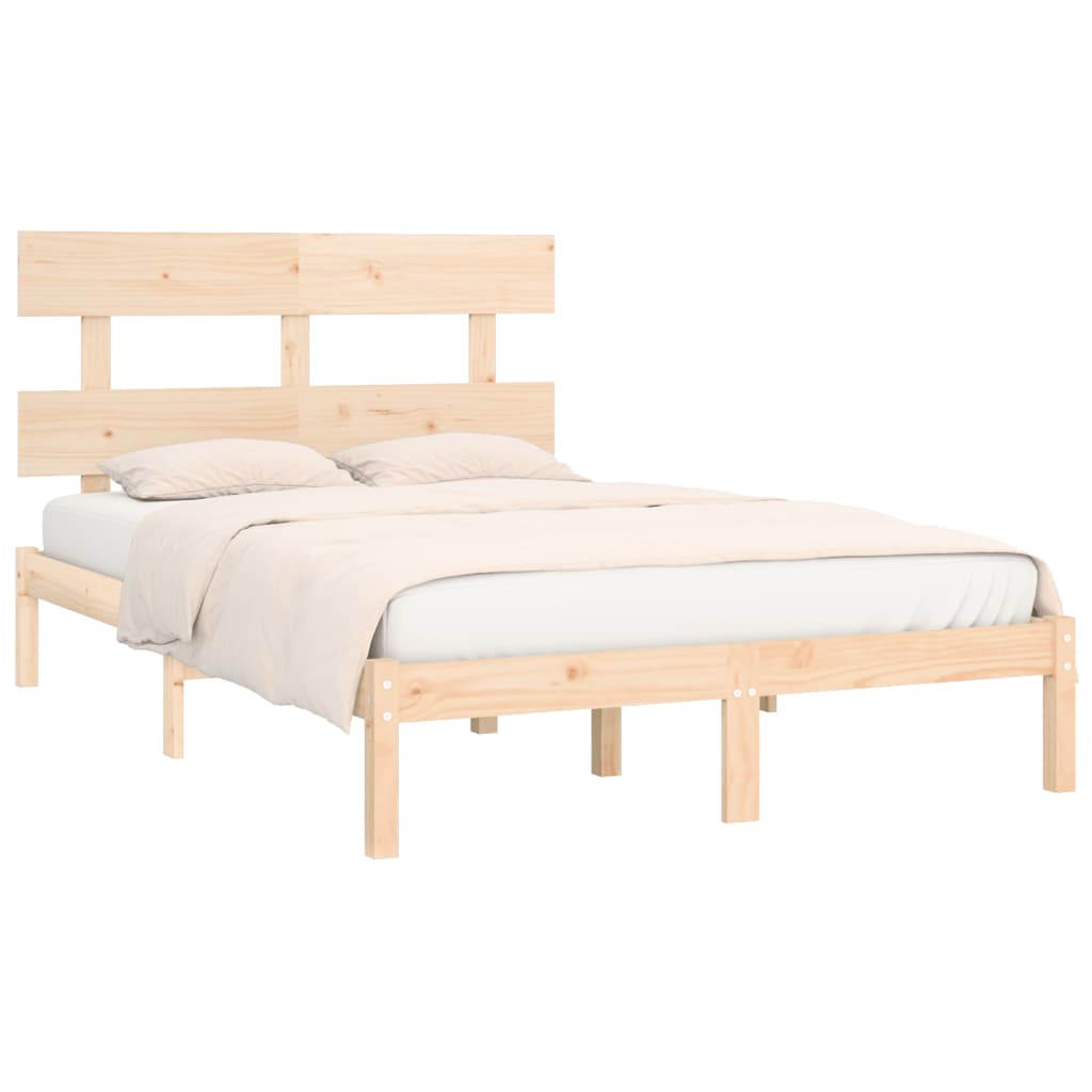 Bed Frame without Mattress 180x200 cm Super King Solid Wood