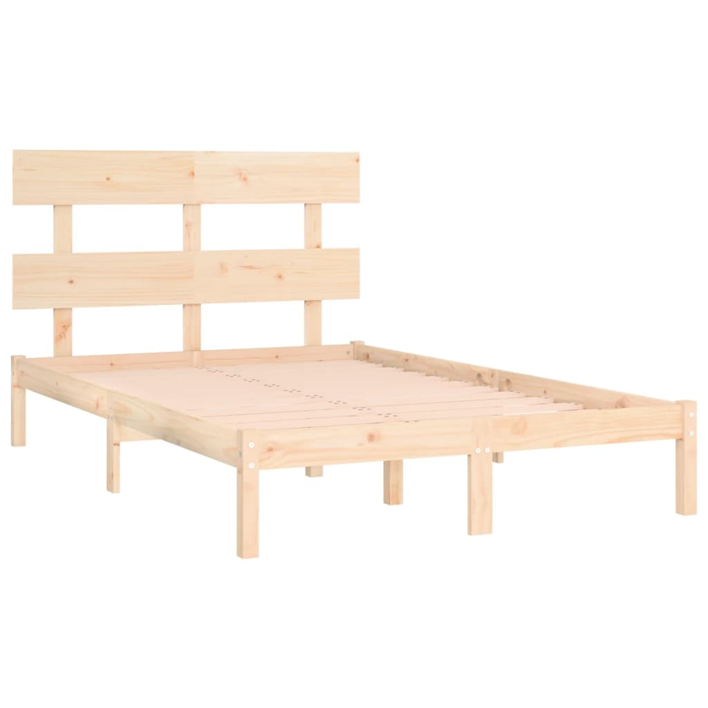 Bed Frame without Mattress 180x200 cm Super King Solid Wood