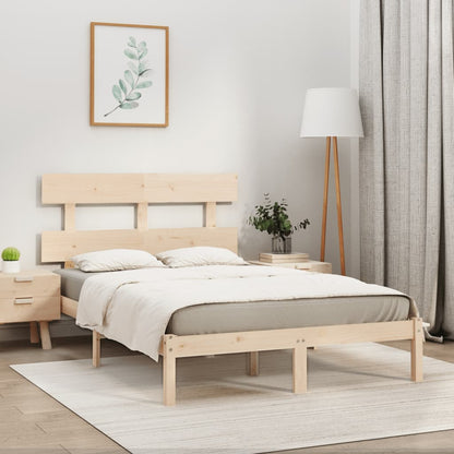 Bed Frame without Mattress 180x200 cm Super King Solid Wood