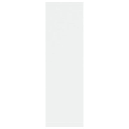 Wall Shelf White 85x16x52.5 cm Engineered Wood