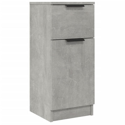 Sideboard Concrete Grey 30x30x70 cm Engineered Wood