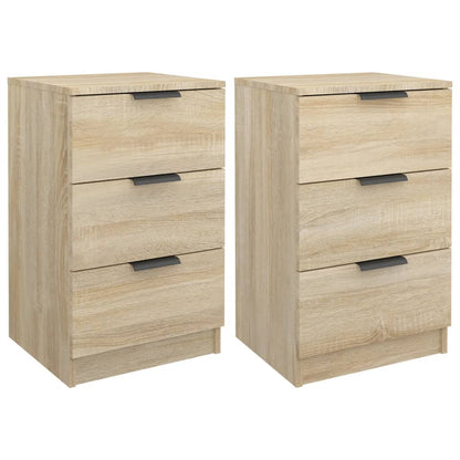 Bedside Cabinets 2 pcs Sonoma Oak 40x36x65 cm