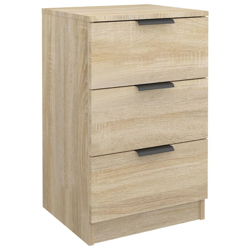 Bedside Cabinets 2 pcs Sonoma Oak 40x36x65 cm