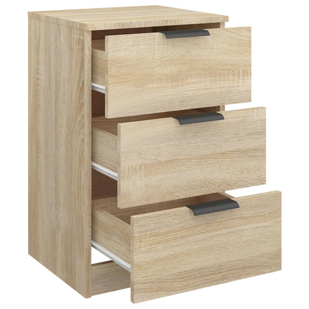 Bedside Cabinets 2 pcs Sonoma Oak 40x36x65 cm