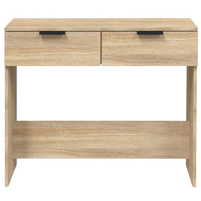 Console Table Sonoma Oak 90x36x75 cm Engineered Wood