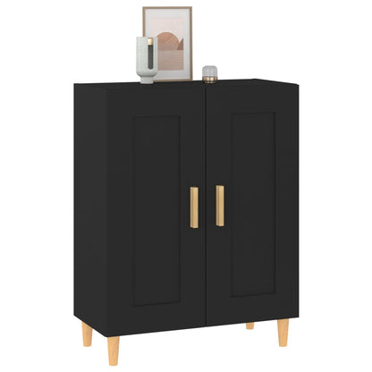 Sideboard Black 69.5x34x90 cm Engineered Wood