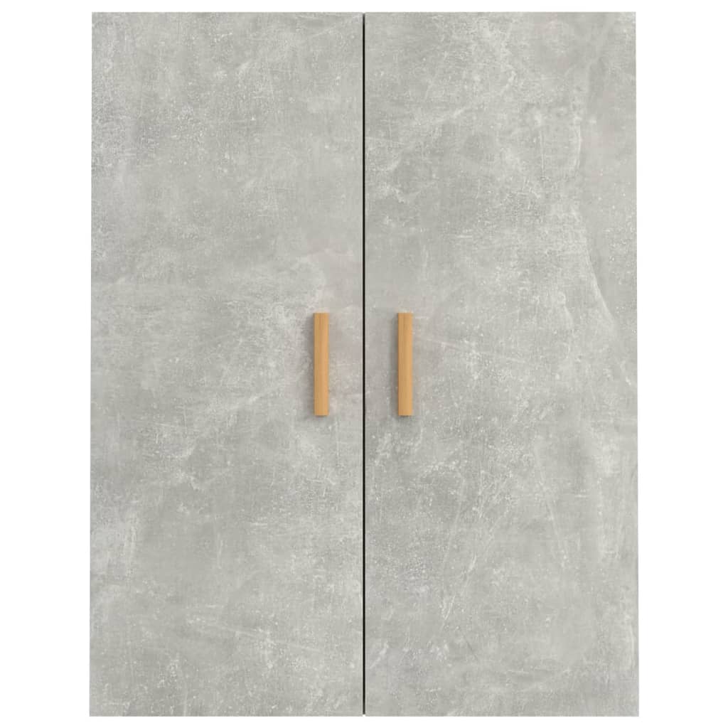 Hanging Wall Cabinet Concrete Grey 69.5x34x90 cm