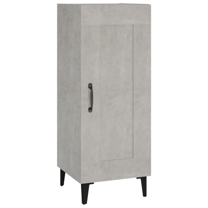 Sideboard Concrete Grey 34.5x34x90 cm Engineered Wood