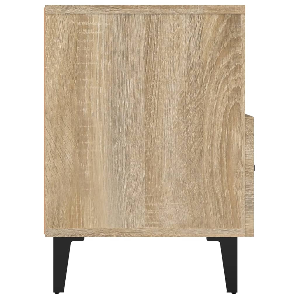 TV Cabinet Sonoma Oak 80x36x50 cm Engineered Wood