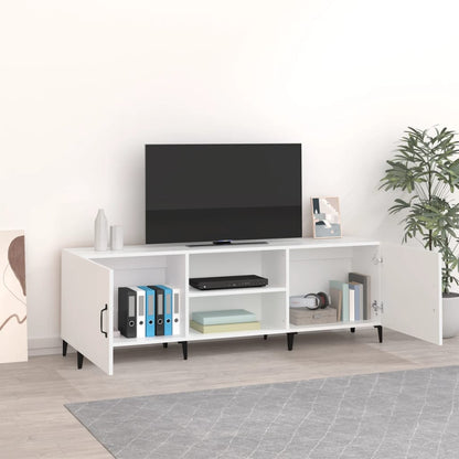 TV Cabinet White 150x30x50 cm Engineered Wood