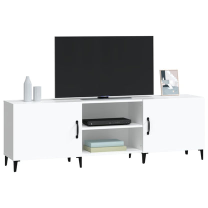 TV Cabinet White 150x30x50 cm Engineered Wood