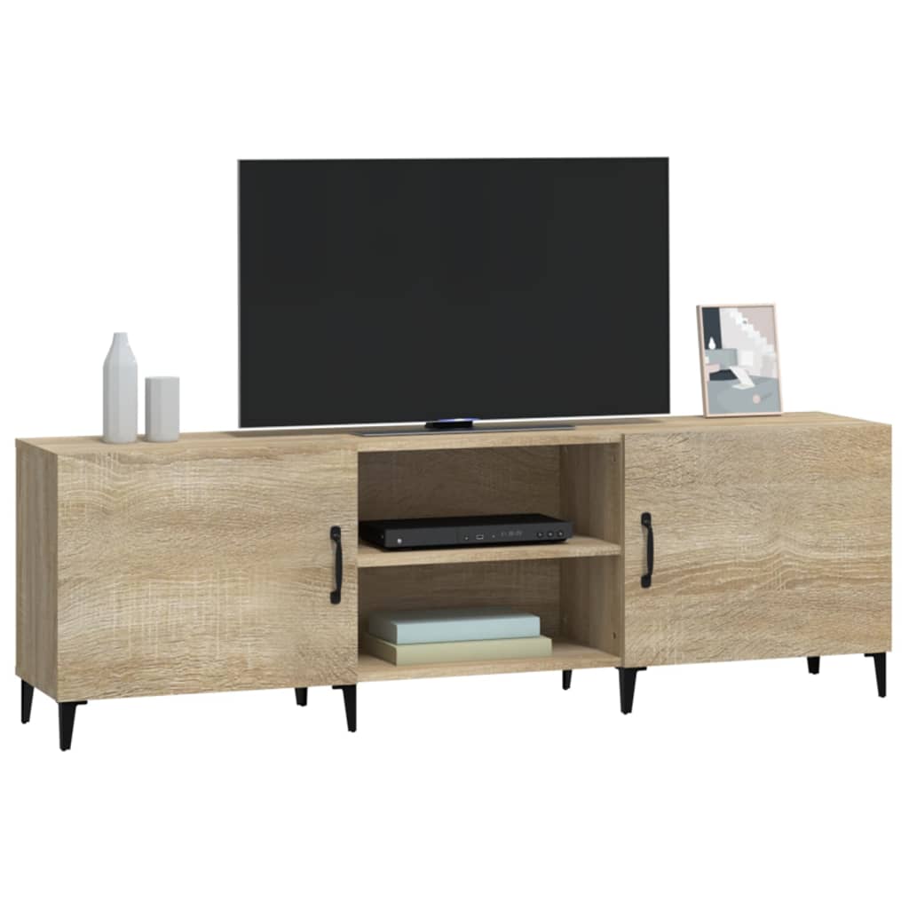 TV Cabinet Sonoma Oak 150x30x50 cm Engineered Wood