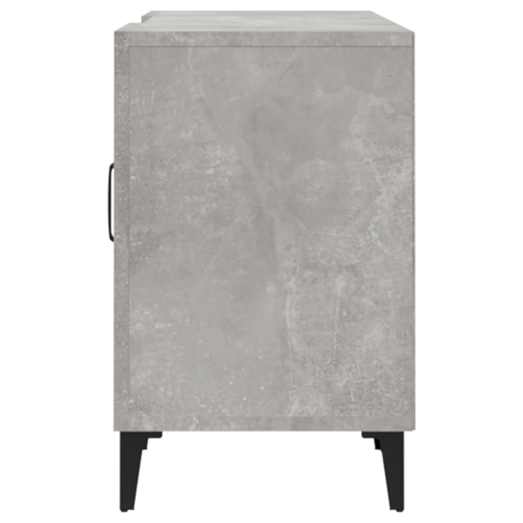 TV Cabinet Concrete Grey 150x30x50 cm Engineered Wood