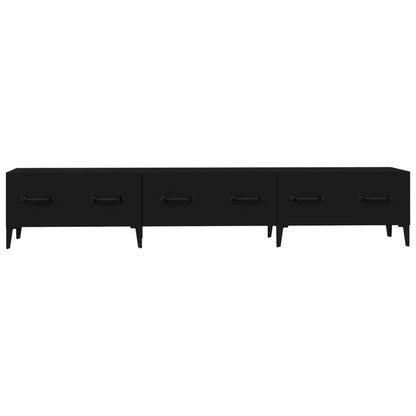 TV Cabinet Black 150x34,5x30 cm Engineered Wood
