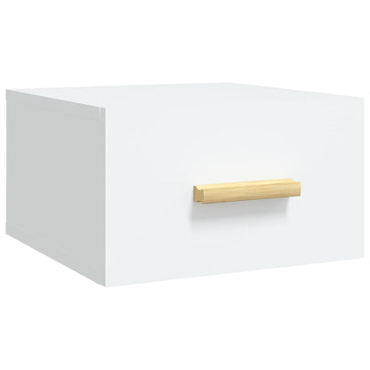 Wall-mounted Bedside Cabinet White 35x35x20 cm