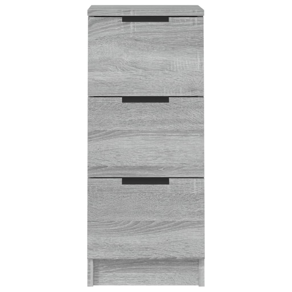 Sideboard Grey Sonoma 30x30x70 cm Engineered Wood