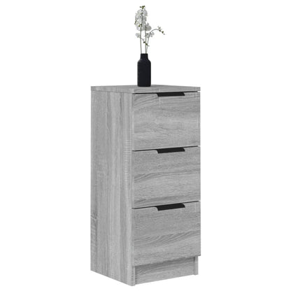 Sideboards 2 pcs Grey Sonoma 30x30x70 cm Engineered Wood