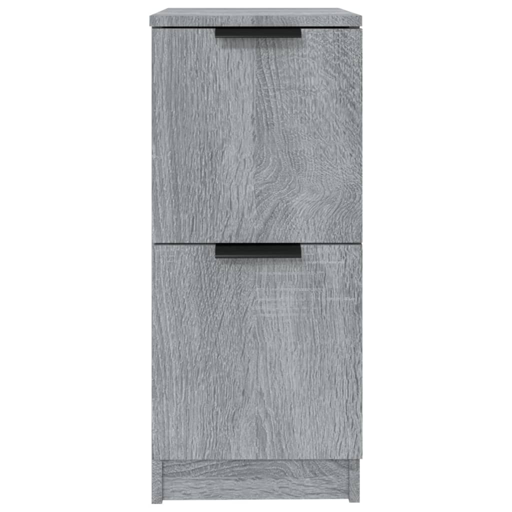 Sideboards 2 pcs Grey Sonoma 30x30x70 cm Engineered Wood