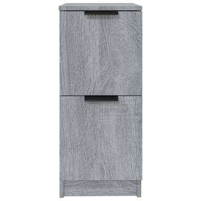 Sideboards 2 pcs Grey Sonoma 30x30x70 cm Engineered Wood